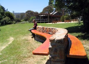 Snake Bench Seat Curved Wood Creations Tasmania