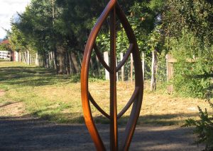 Driveway Marker Curved Wood Creations