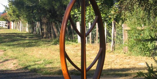 Driveway Marker Curved Wood Creations