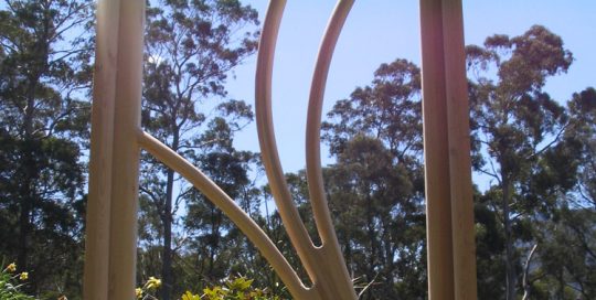 Celery Top Pine Window Curved Wood Creations Tasmania